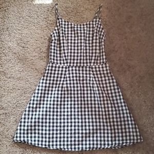 Black and White Mini Dress